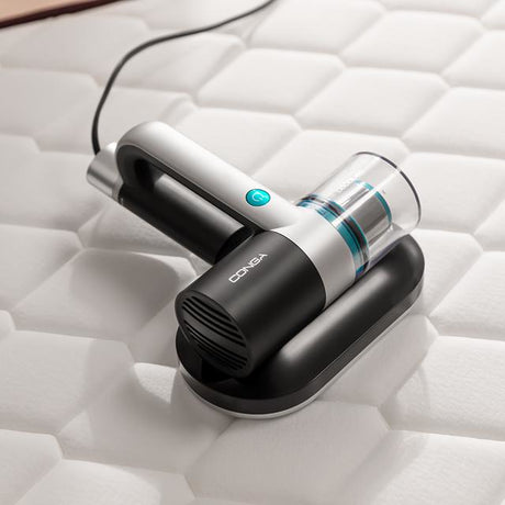 Cecotec Conga RockStar 3000 Mattress aspirapolvere senza filo Nero, Argento, Turchese Senza sacchetto