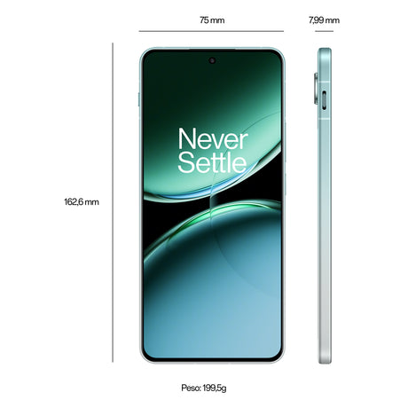OnePlus Nord Nord4 Smartphone, Doppia fotocamera 50+8MP, Selfie 16MP, Display 6.74” 120HZ AMOLED FHD+, 5500mAh, RAM 16GB(Esp4GB/8GB/12GB)+ROM 512GB, [Versione Italia], Oasis Green