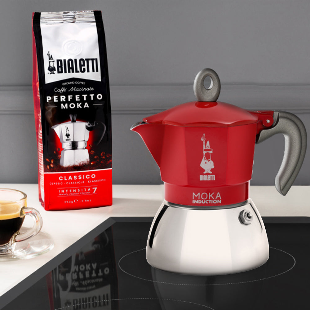 Bialetti MOKA INDUCTION RED 2 TZ