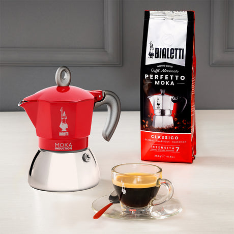 Bialetti MOKA INDUCTION RED 4 TZ