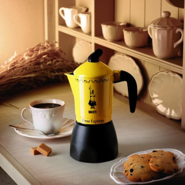 Bialetti Orzo Express Gialla 2 Tazze