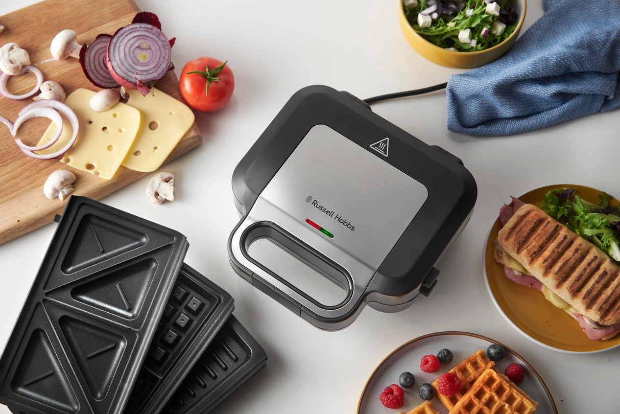 Russell Hobbs 26810-56 tostiera 750 W Nero, Acciaio inox