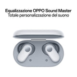OPPO Enco Buds2 Pro Auricolari True Wireless, Autonomia 38h, Driver da 12.4mm, Bluetooth 5.3, Raggio 10m, Controlli Touch, Cancellazione del rumore IA, Android e iOS, IP55, [Versione Italiana],Granite White