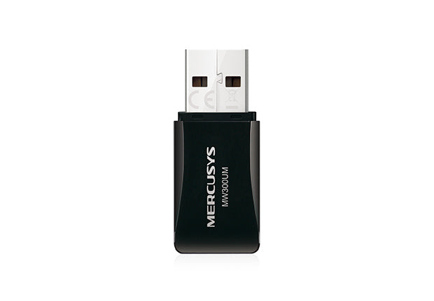 Mercusys MW300UM scheda di rete e adattatore USB 300 Mbit/s