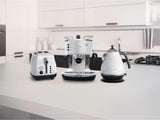 De’Longhi ICONA ECO311.W Macchina da Caffè Manuale Espresso e Cappuccino, Compatibile con Polvere o Cialde E.S.E., Spegnimento Automatico, Serbatoio Estraibile da 1.4L, Potenza 1100W, Bianco