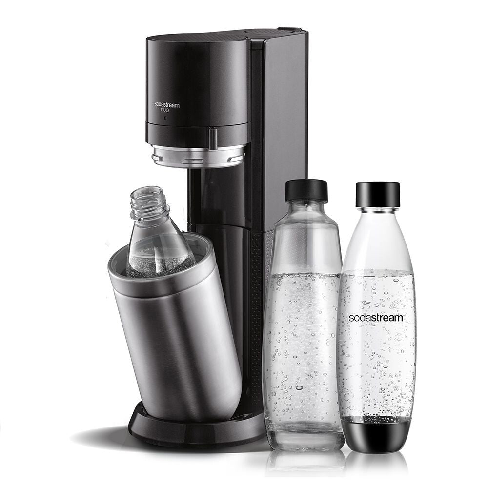 SodaStream DUO Nero, Acciaio inox