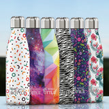 The Steel Bottle Art Series #3 - Geometric Color