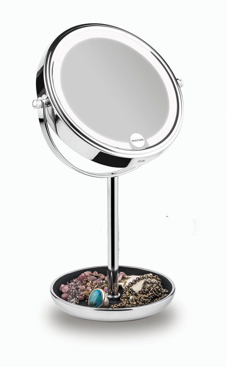 Macom Enjoy & Relax 233 specchietto per trucco Libera installazione Rotondo Cromo