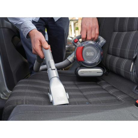 Black & Decker PD1200AV-XJ aspirapolvere senza filo Grigio, Arancione Senza sacchetto