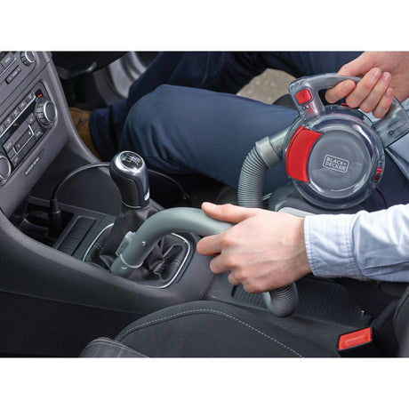 Black & Decker PD1200AV-XJ aspirapolvere senza filo Grigio, Arancione Senza sacchetto