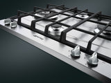 Smeg P261XGH piano cottura Acciaio inox Da incasso 60 cm Gas 4 Fornello(i)