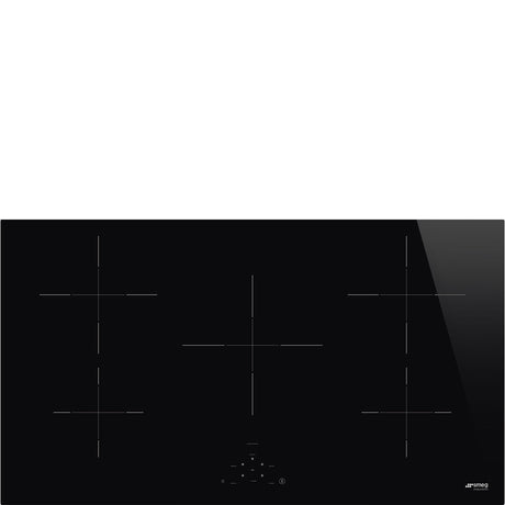 Smeg Universal SI2951D piano cottura Nero Da incasso 90 cm Piano cottura a induzione 5 Fornello(i)