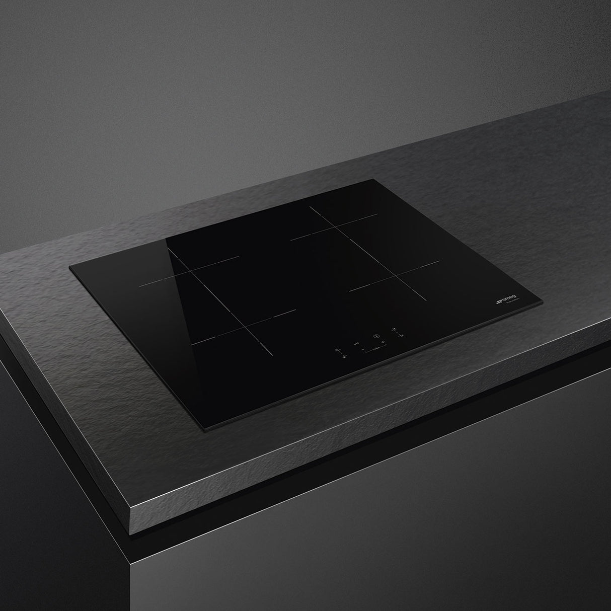 Smeg Universal Universale Piano di cottura SIB2641D Nero