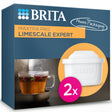 Brita Filtro acqua rubinetto MAXTRA PRO Limescale Expert confezione da 2 filtri - Riduzione del calcare extra, ideale per bevande calde, filtro originale compatibile con caraffa acqua filtrante