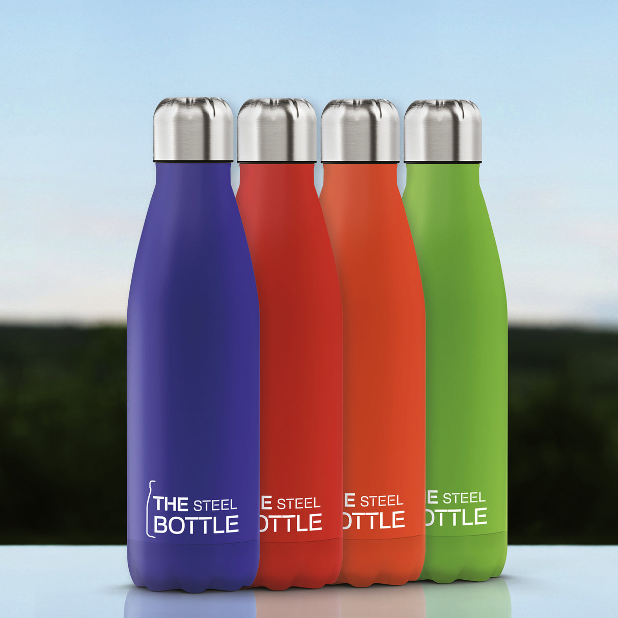 The Steel Bottle Classic 500 ml - Rosso