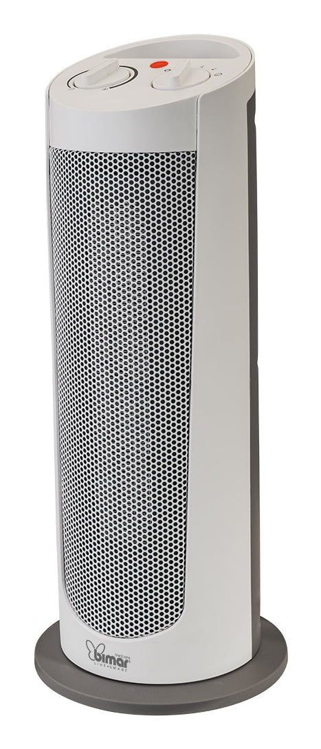 Bimar HP129 stufetta elettrica Interno Grigio, Bianco 2000 W Riscaldatore ambiente elettrico con ventilatore