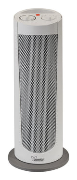 Bimar HP129 stufetta elettrica Interno Grigio, Bianco 2000 W Riscaldatore ambiente elettrico con ventilatore
