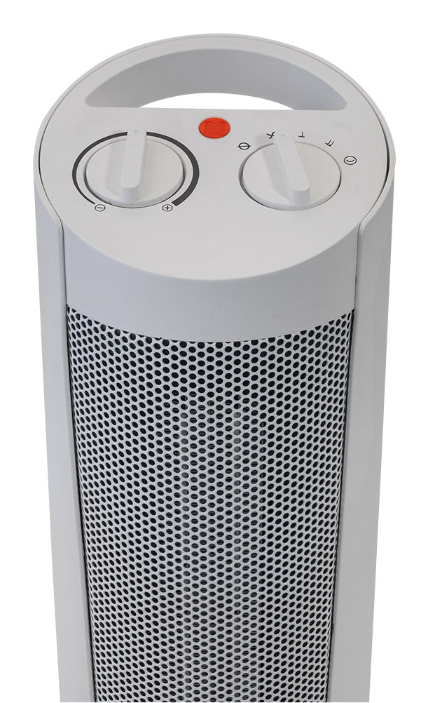 Bimar HP129 stufetta elettrica Interno Grigio, Bianco 2000 W Riscaldatore ambiente elettrico con ventilatore