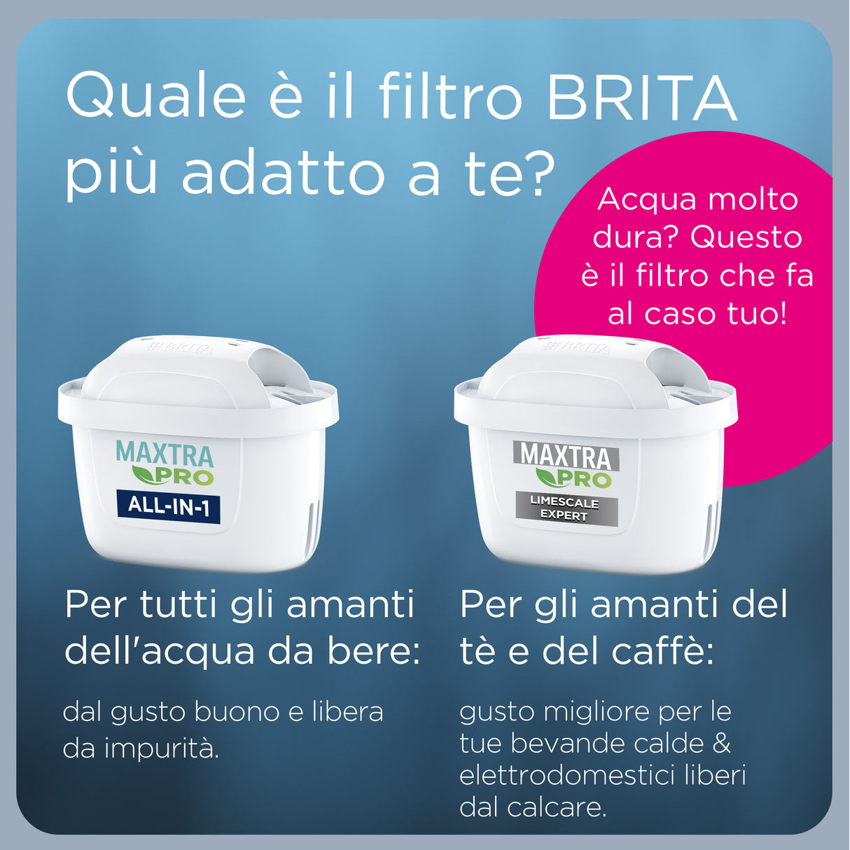 Brita Caraffa filtrante acqua Marella (2.4L) incl. 3 x filtri MAXTRA PRO All-in-1 che riduce cloro, calcare, PFAS e metalli - Eleganza e funzionalità