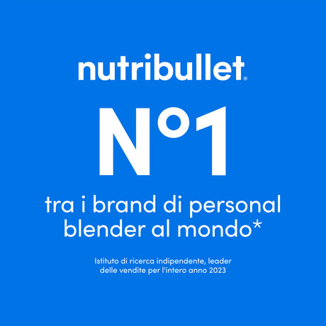 NutriBullet Portable 0,475 L Frullatore per sportivi Blu, Blu marino