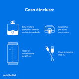 NutriBullet Portable 0,475 L Frullatore per sportivi Bianco