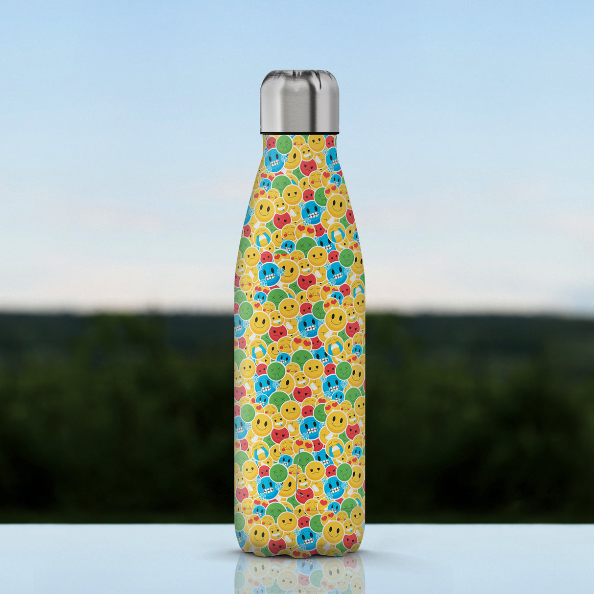 The Steel Bottle - Pop Art Series 500 ml - Smile