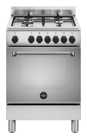 Bertazzoni La Germania Americana AMN664EXV/24 cucina Elettrico Gas Acciaio inox