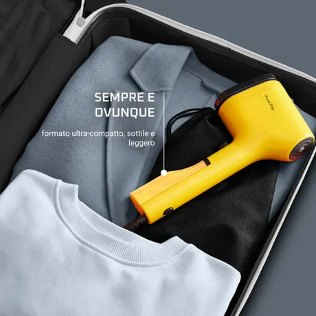 Rowenta Pure Pop DR2026 Vapore per indumenti portatile 0,07 L 1300 W Giallo