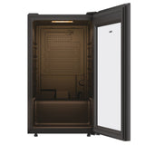 Haier Wine Bank 50 Serie 3 HWS34GGH1 Cantinetta vino con compressore Libera installazione Nero 34 bottiglia/bottiglie