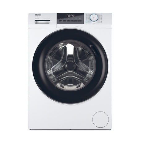 Haier I-Pro Serie 1 Serie 1, Lavatrice Carica Frontale 9 KG, 20% più efficente della classe A, 1400 giri, Bianco, Inverter, Refresh, HW90-BP14929A-S