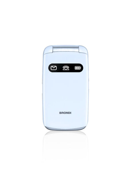 Brondi Amico Favoloso 7,11 cm (2.8") Bianco Telefono di livello base