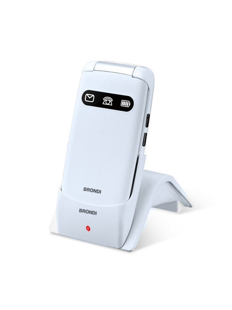 Brondi Amico Favoloso 7,11 cm (2.8") Bianco Telefono di livello base