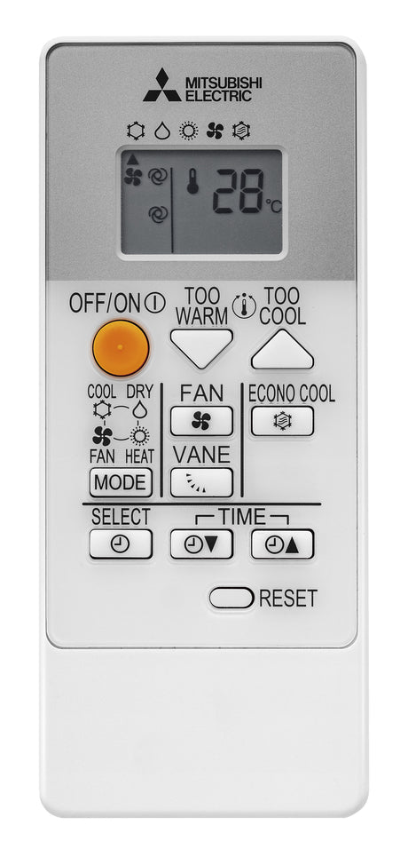 Mitsubishi Electric MSZ-HR25VFK condizionatore fisso Condizionatore unità interna Bianco