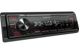 Kenwood KMM-DAB307AO Ricevitore multimediale per auto Nero 200 W