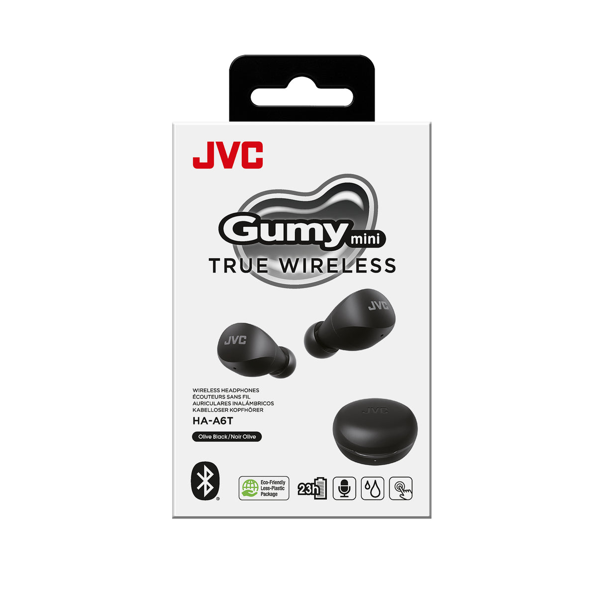 JVC HA-A6T Auricolare True Wireless Stereo (TWS) In-ear Musica e Chiamate Bluetooth Nero
