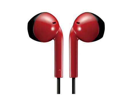 JVC HA-F19M-RB Auricolare Cablato In-ear Musica e Chiamate Rosso