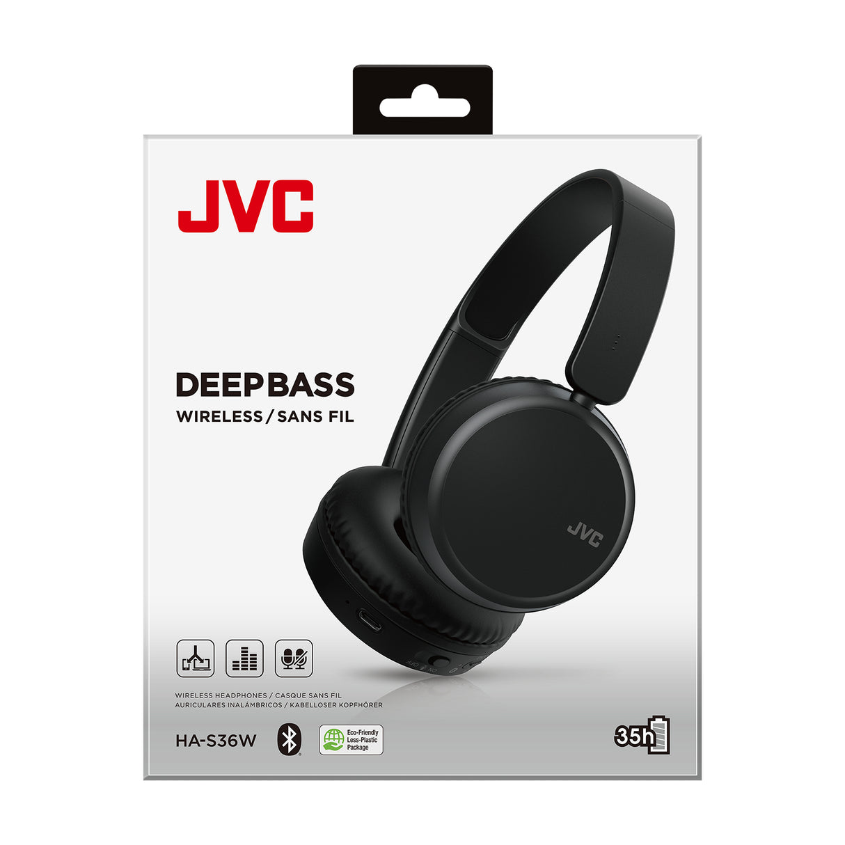 JVC Cuffia Wireless a padiglione