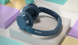 Philips Serie 4000 TAH4209BL/00 cuffia e auricolare Wireless A Padiglione Musica e Chiamate Bluetooth Blu
