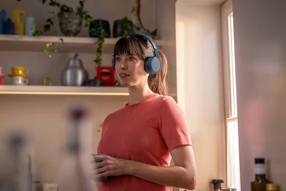 Philips Serie 4000 TAH4209BL/00 cuffia e auricolare Wireless A Padiglione Musica e Chiamate Bluetooth Blu