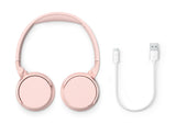 Philips Serie 4000 TAH4209PK/00 cuffia e auricolare Wireless A Padiglione Musica e Chiamate Bluetooth Rosa