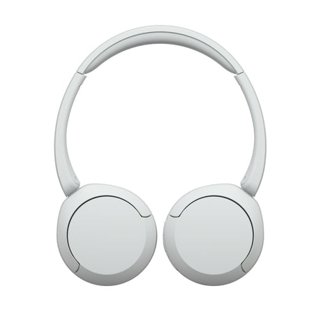 Sony Cuffie Bluetooth wireless WH-CH520 - Durata della batteria fino a 50 ore con ricarica rapida, stile on-ear - Bianco