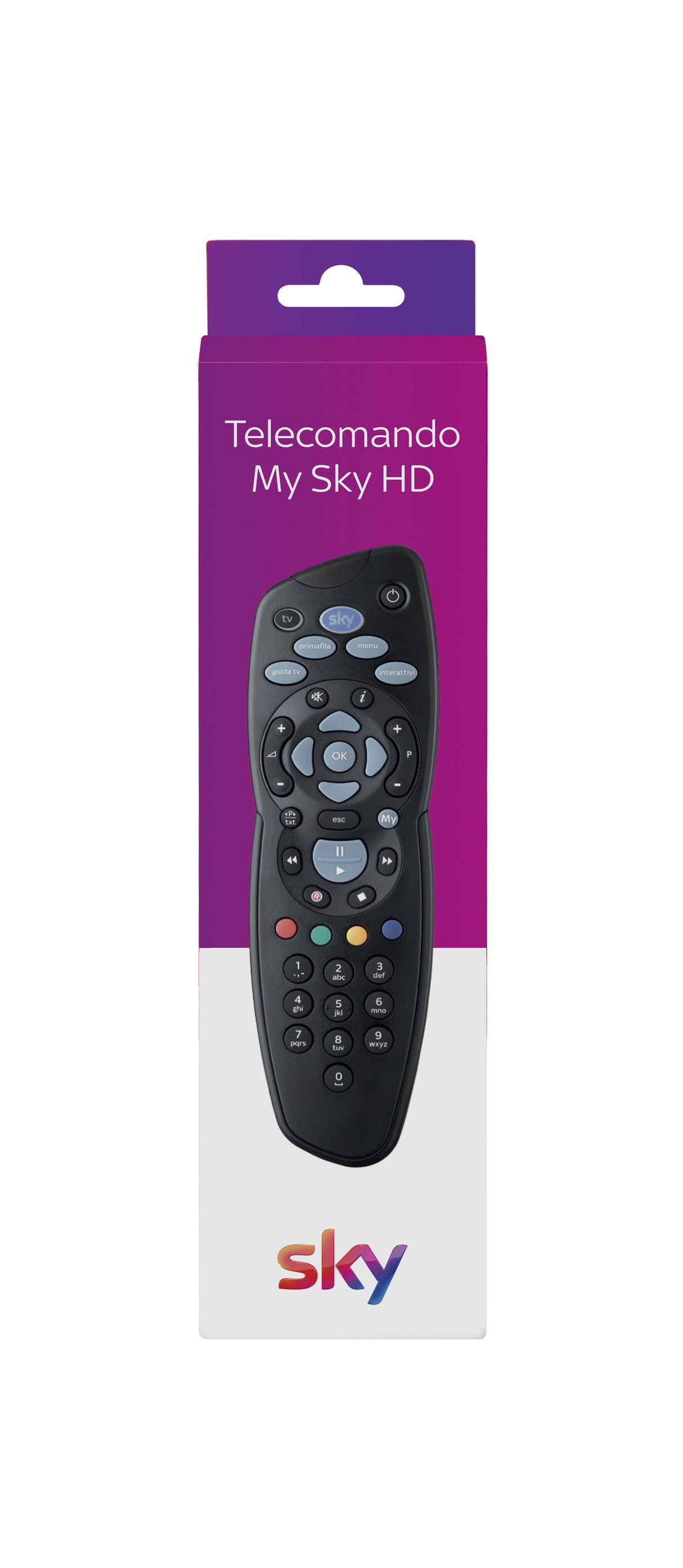 Sky SKY715 telecomando IR Wireless Sistema Home cinema, TV, Set-top box TV Pulsanti