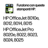 HP Cartuccia di inchiostro nero originale 912XL ad alta capacità
