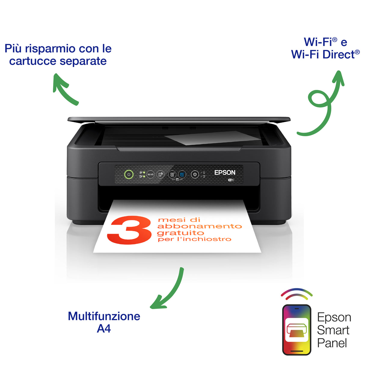 Epson Expression Home XP-2200 stampante multifunzione inkjet a cartucce