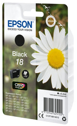 Epson Daisy Cartuccia Margherita Nero 18Inchiostri Claria Home 18