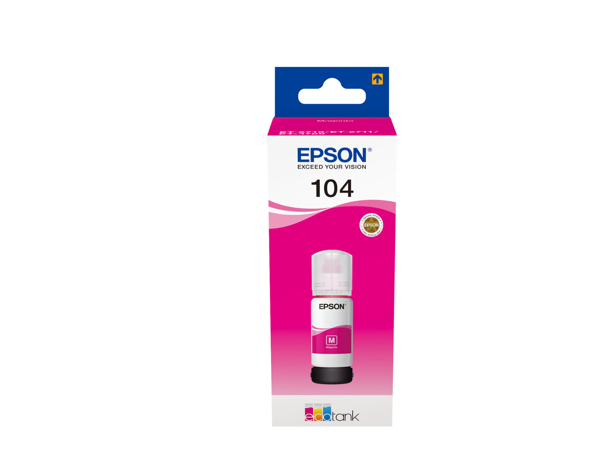 Epson 104 EcoTank flacone inchiostro magenta