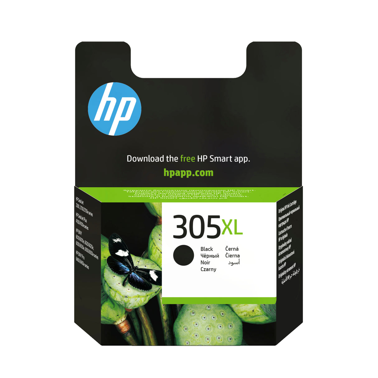 HP Cartuccia di inchiostro nero originale ad alta capacità 305XL