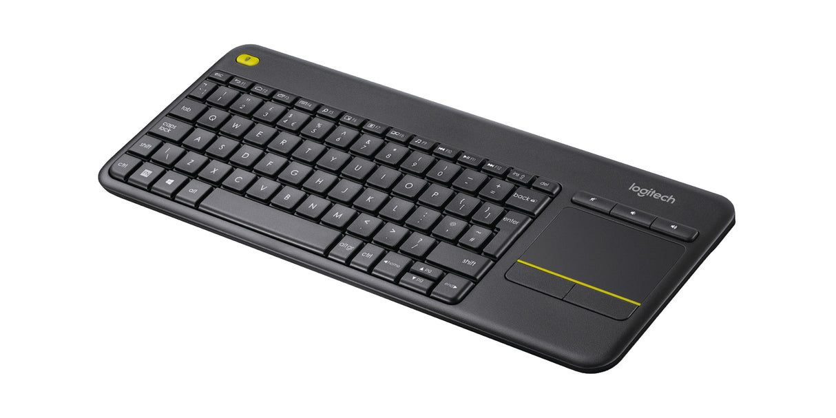 Logitech K400 Plus Tastiera Wireless Touch per tv