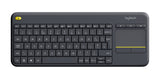 Logitech K400 Plus Tastiera Wireless Touch per tv