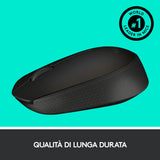 Logitech M171 mouse wireless (nero)